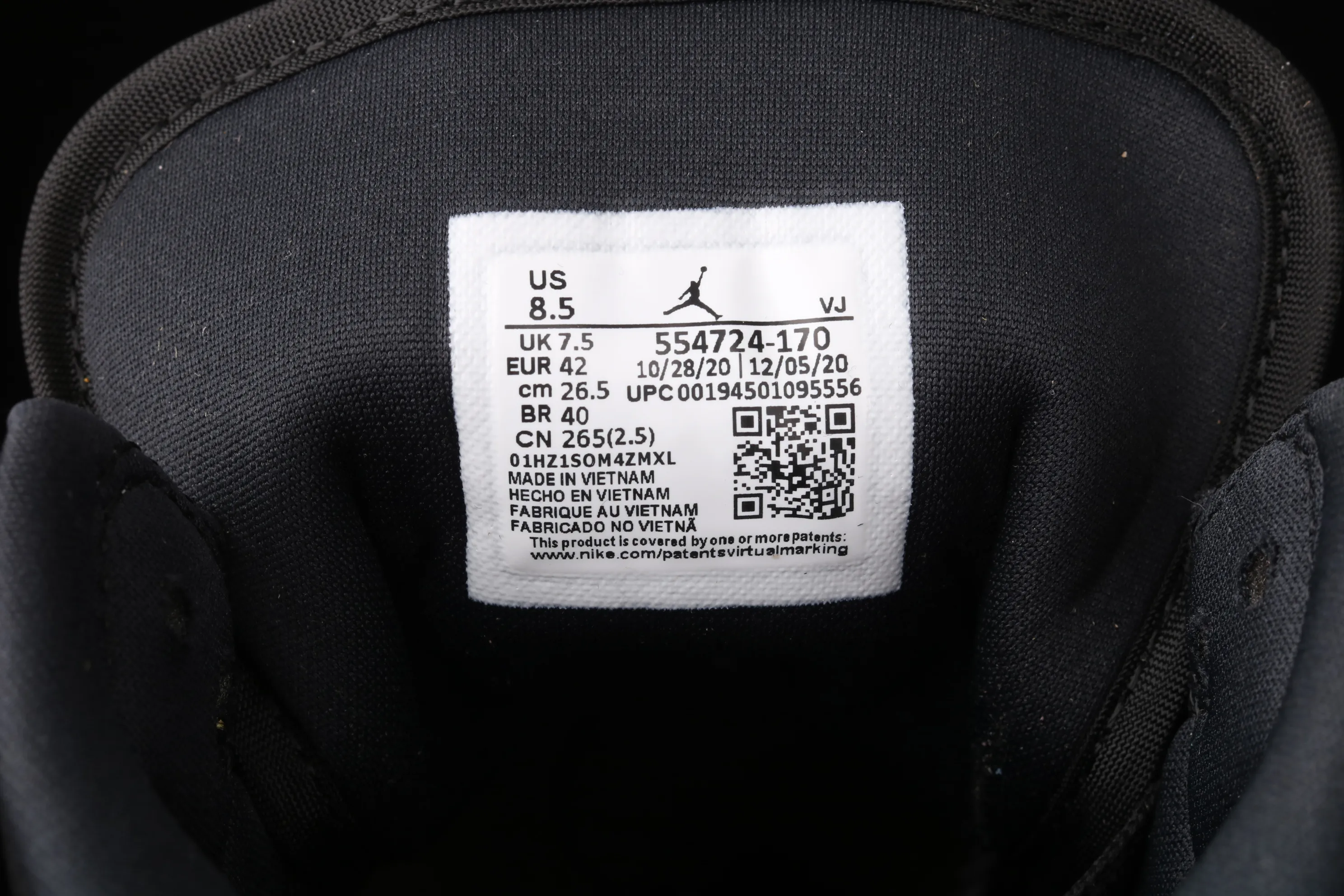 All categories Air Jordan Jordan series basketball shoes Air Jordan 1 Mid G version pure original Air Jordan 1 Mid AJ1 Joe 1 white and yellow Zhongbang basketball shoes 554724-170